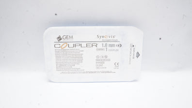 Synovis GEM2750 Coupler Microvascular Anastomotic Device 1.0mm